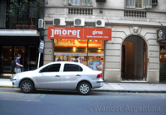 The More Money/Xoom location in Buenos Aires