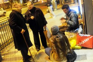 Alejandro 'Pechito' Ferriera talks with neighbors on 'his corner' in Palermo