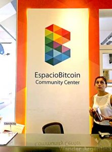 Inside the Espacio Bitcoin Community Center in Buenos Aires, Argentina