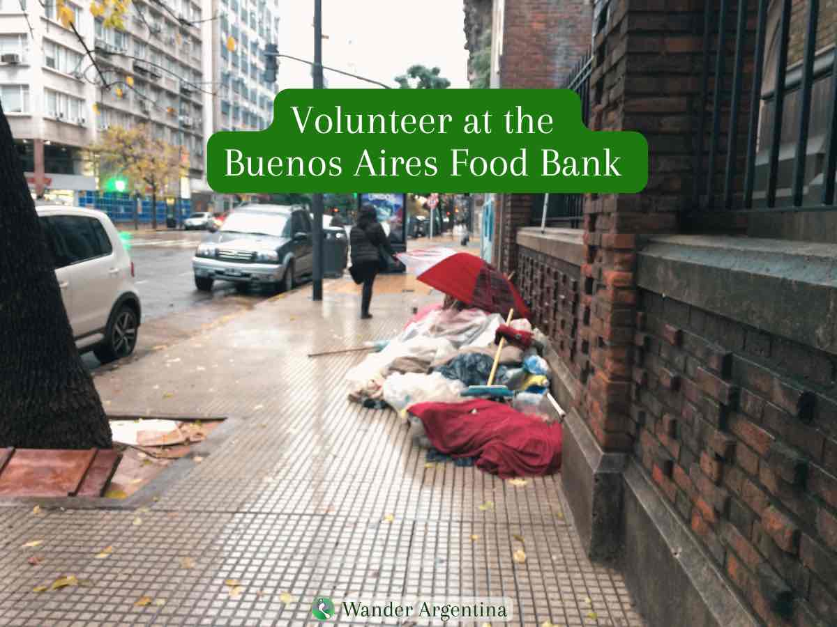 Volunteer at the Buenos Aires Food Bank
